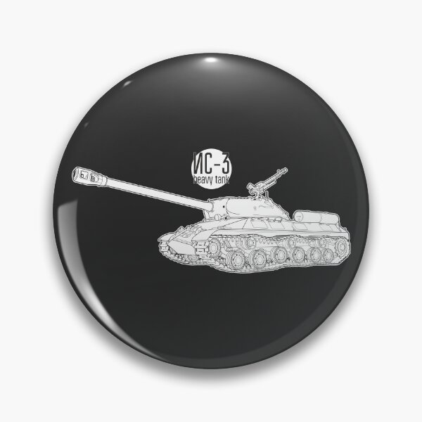 Item preview, Minimalist IS-3 Heavy Tank Black and White designed and sold by FAawRay.