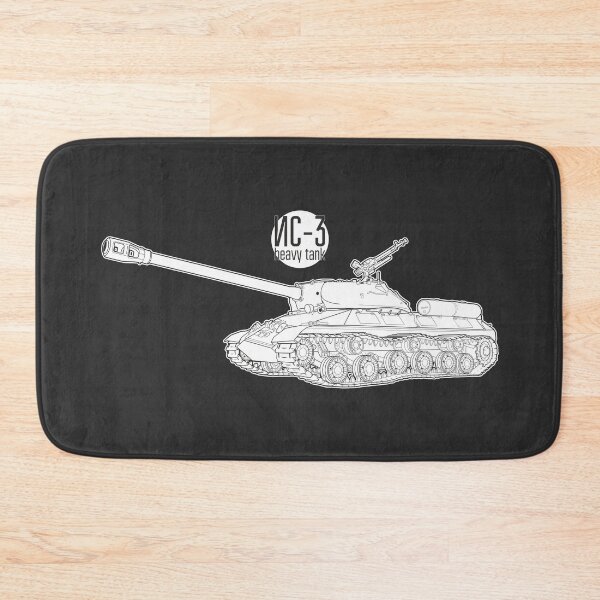 Item preview, Minimalist IS-3 Heavy Tank Black and White designed and sold by FAawRay.