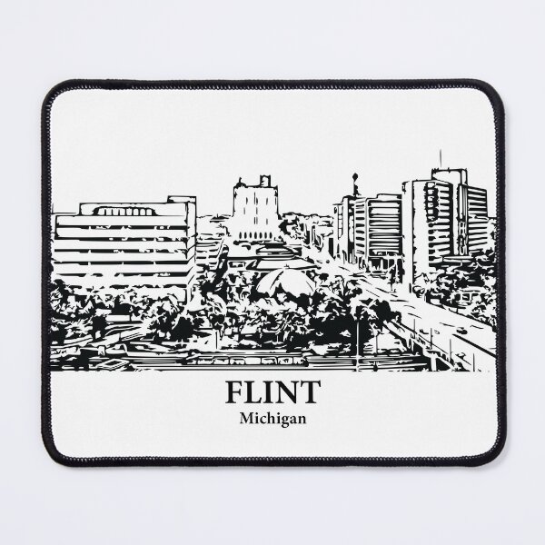 Item preview, Flint - Michigan designed and sold by Lakeric Cityscapes.