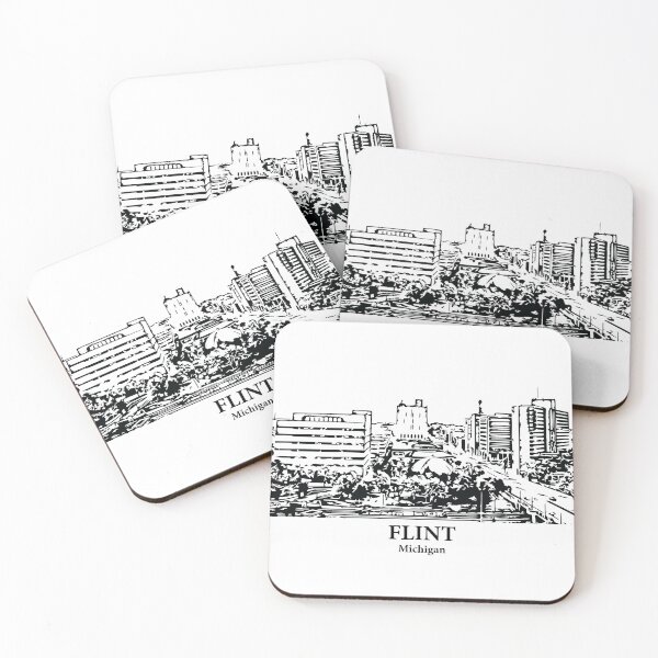 Item preview, Flint - Michigan designed and sold by Lakeric Cityscapes.