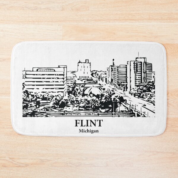 Item preview, Flint - Michigan designed and sold by Lakeric Cityscapes.