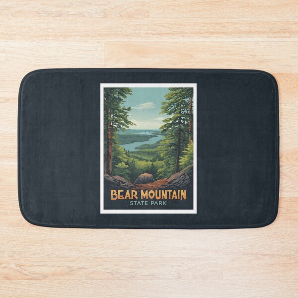Item preview, A Vintage Illustration of Bear Mountain State Park designed and sold by GoodOldVintage.