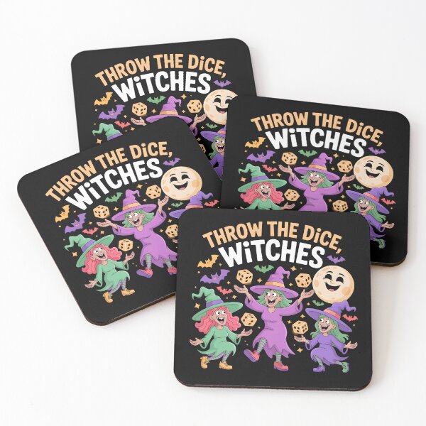 Item preview, Throw The Dice Witches Halloween Bunco Game designed and sold by UrbanHowlz.
