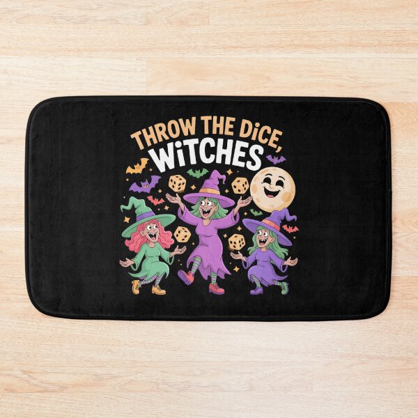 Item preview, Throw The Dice Witches Halloween Bunco Game designed and sold by UrbanHowlz.