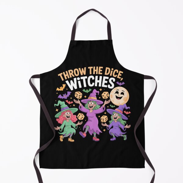 Item preview, Throw The Dice Witches Halloween Bunco Game designed and sold by UrbanHowlz.