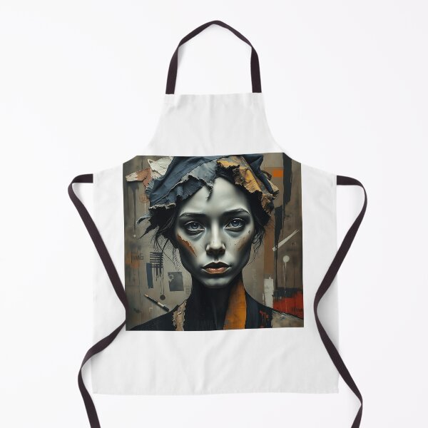 Item preview, Textured Mixed Media Portrait designed and sold by sharon1210.