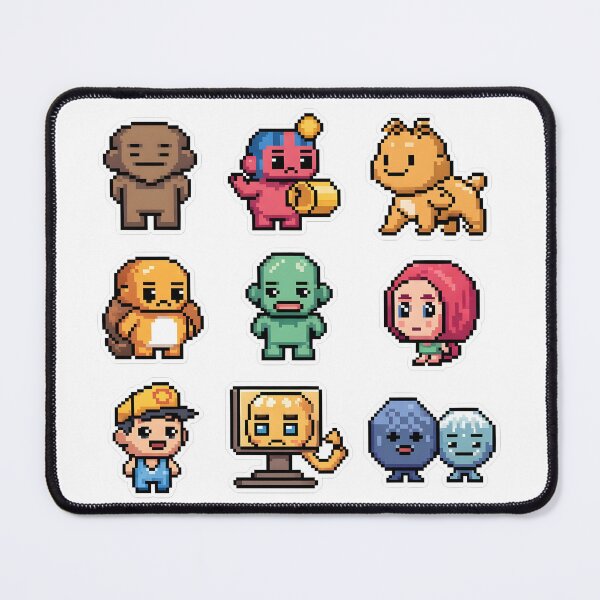 Item preview, Cute pixel stickers designed and sold by Tee645.