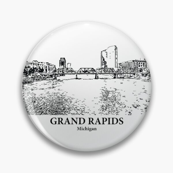 Item preview, Grand Rapids - Michigan designed and sold by Lakeric Cityscapes.