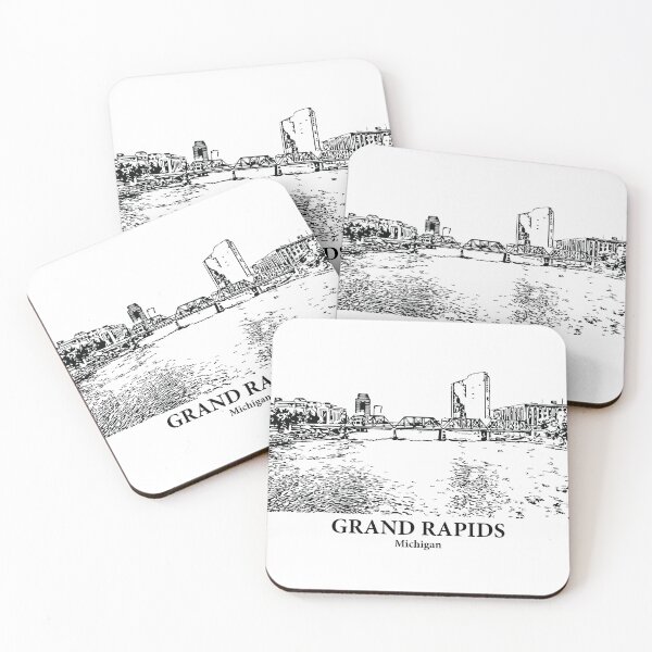 Item preview, Grand Rapids - Michigan designed and sold by Lakeric Cityscapes.
