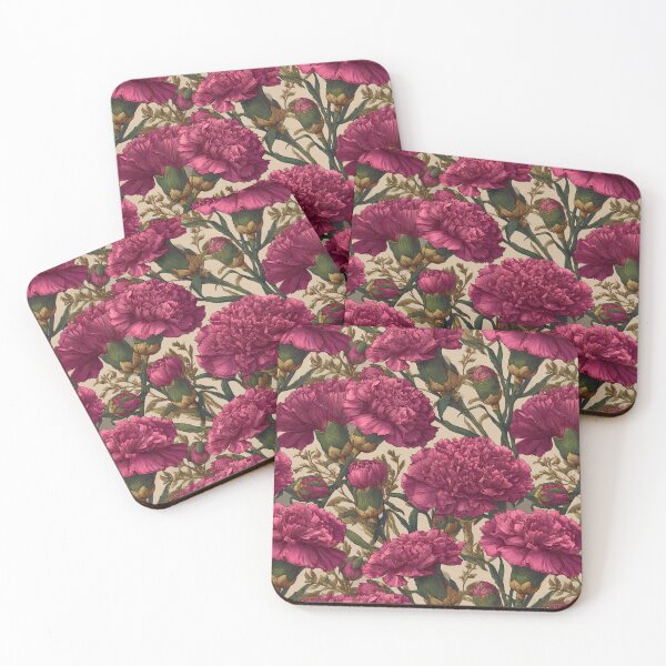 Item preview, Chic Petaled Carnations Print For Holiday Surprise designed and sold by RoyalStarsPatts.