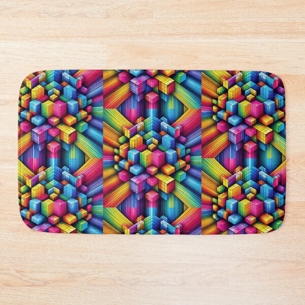 Item preview, Colorful geometric pattern  designed and sold by Dogandesighn.