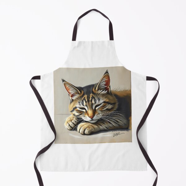 Item preview, Realistic Cat Resting Painting designed and sold by sharon1210.