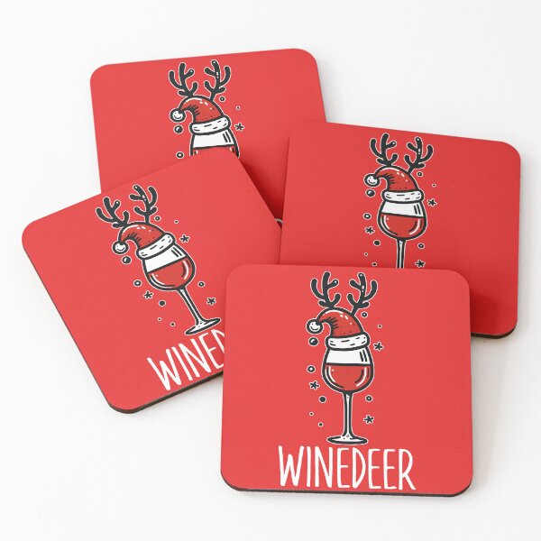 Item preview, Christmas Wine Deer Couple Shirts Women’s Funny Holiday Wine Lover Tee designed and sold by LessIsLoud.