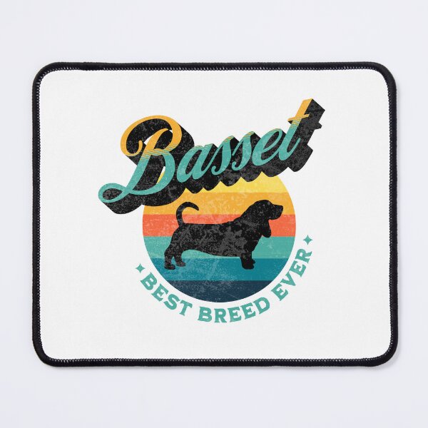 Item preview, Basset Hound Best Breed Ever Funny Retro Gift designed and sold by Guarddogdrive.