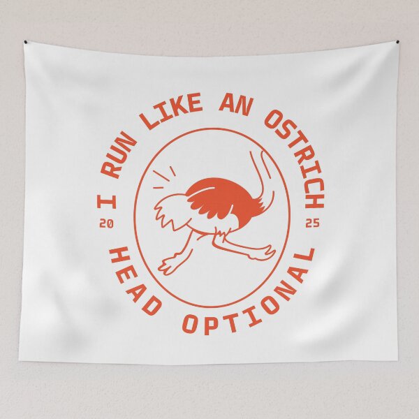 Item preview, I Run Like an Ostrich: Head Optional designed and sold by patricke116.