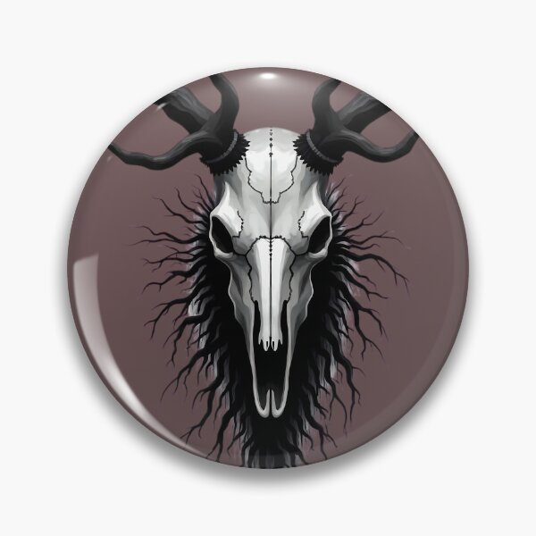 Item preview, Leshy Skull – Dark Forest Spirit Design designed and sold by OrbitTrend.