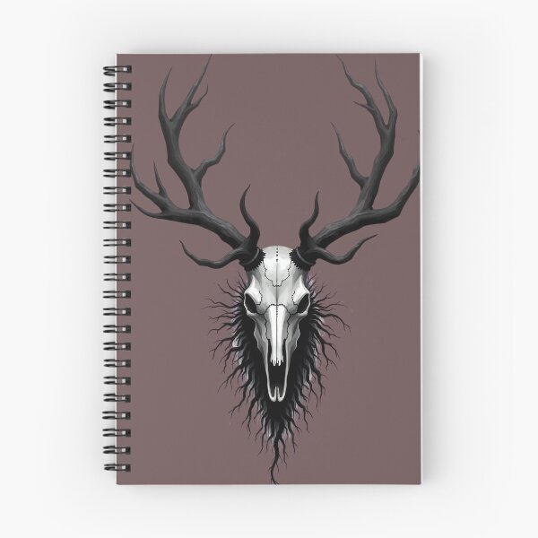 Item preview, Leshy Skull – Dark Forest Spirit Design designed and sold by OrbitTrend.