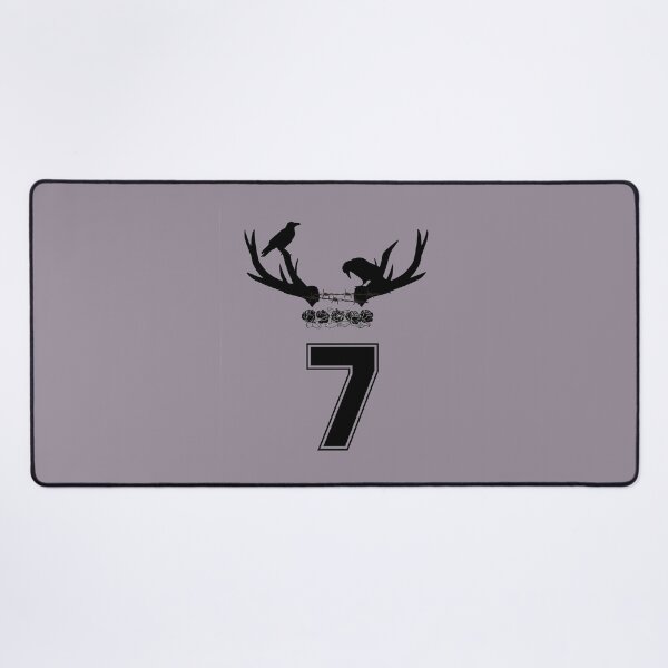 Item preview, Dark Gothic Ravens with Antlers and Number 7 – Mystic Symbolic Design designed and sold by CreationbyNiki.