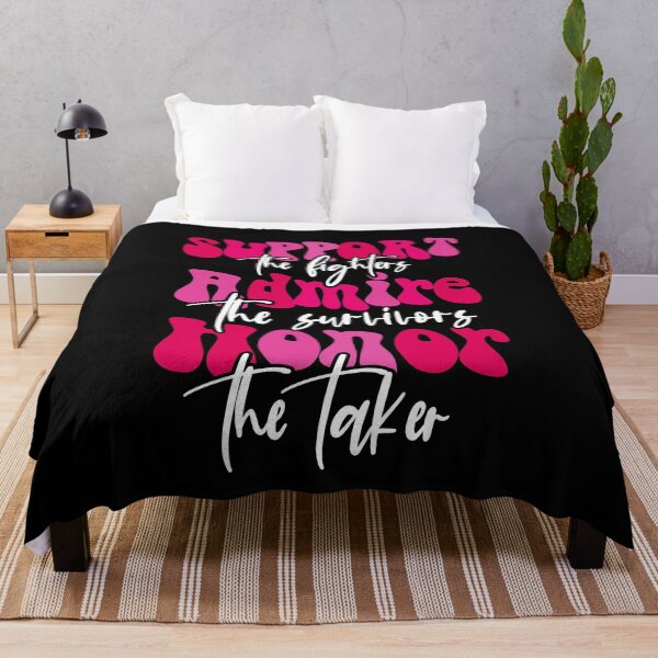 Item preview, Support the Fighters Admire the Survivors Honor the Taken – Breast Cancer Awareness designed and sold by Alluka Brand.
