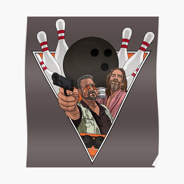 Lebowski - Bowling Poster