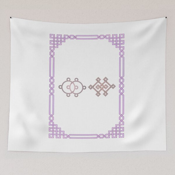 Item preview, Mongolian Wedding Symbol – Love & Tradition designed and sold by Sokono.