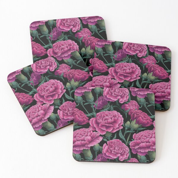 Item preview, Edgy Lush Carnations Print For Carnation Lovers designed and sold by RoyalStarsPatts.