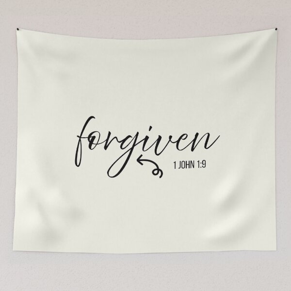 Item preview, “Forgiven” Inspired by 1 John 1:9 | Bible Verse | Inspirational | Series #2 designed and sold by JirehKollezion.