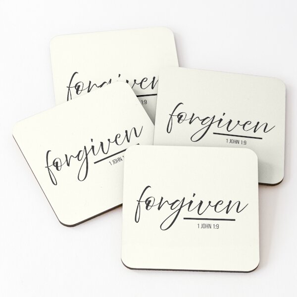 Item preview, “Forgiven” Inspired by 1 John 1:9 | Bible Verse | Inspirational | Series #1 designed and sold by JirehKollezion.