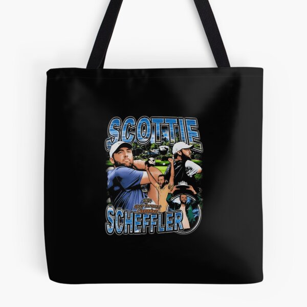 Item preview, Scottie Scheffler Vintage Collage  designed and sold by StoreVillaGiftt.