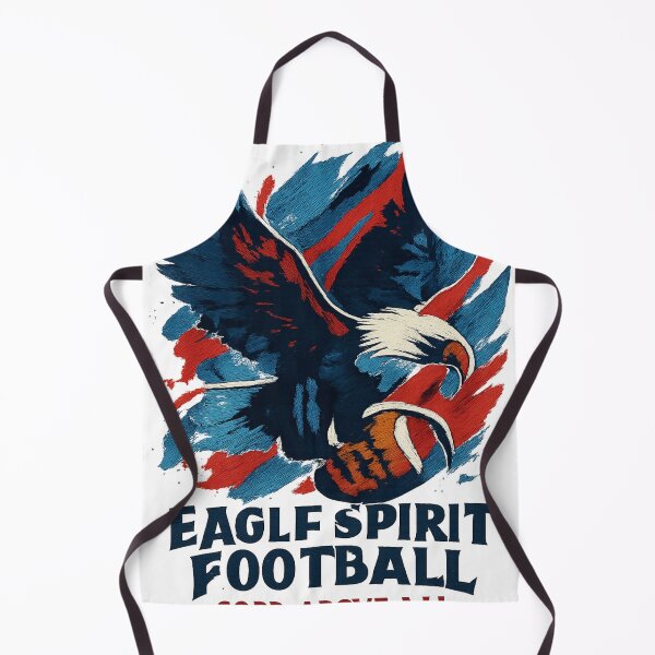 Item preview, Eagle Spirit Football Soar Above All Vintage designed and sold by Doodle Emporium.