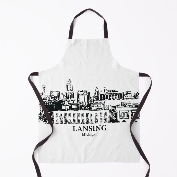 Item preview, Lansing - Michigan designed and sold by Lakeric Cityscapes.