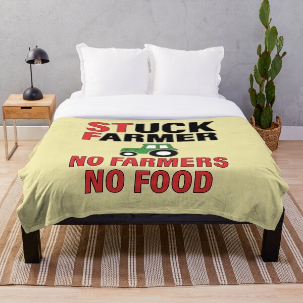 Artikelvorschau, Stuck Farmer Tractor Design – No Farmers No Food Support Farming entworfen und verkauft von Kings Clothing.
