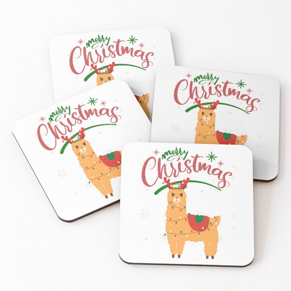 Item preview, Llama Christmas designed and sold by eMKa82.
