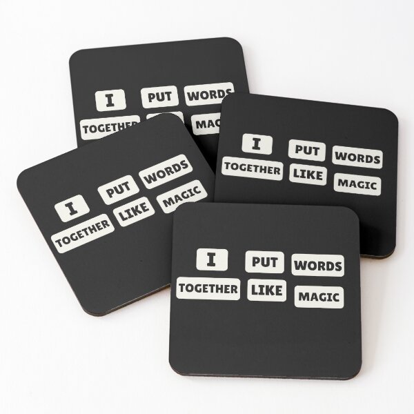 Item preview, I Put Words Together Like Magic designed and sold by patricke116.