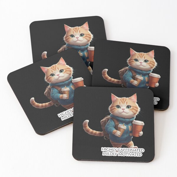 Item preview, Highly Caffeinated  CUTE designed and sold by btuians.