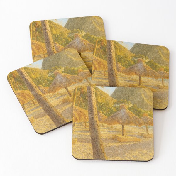 Item preview, Golden Hour at a St. Lucian Beach Resort designed and sold by Moments Abroad.