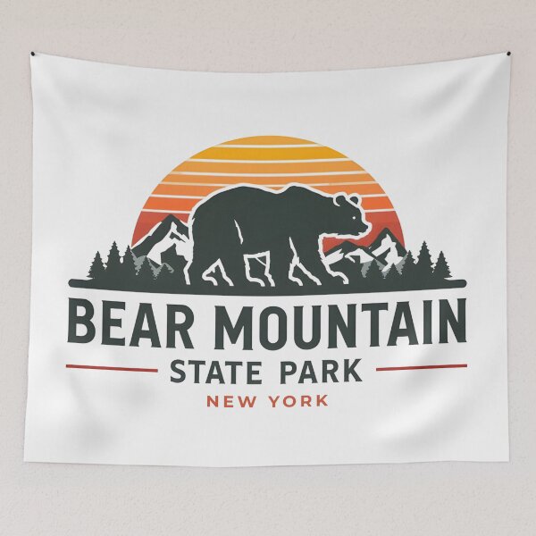 Item preview, Bear Mountain State Park designed and sold by GoodOldVintage.