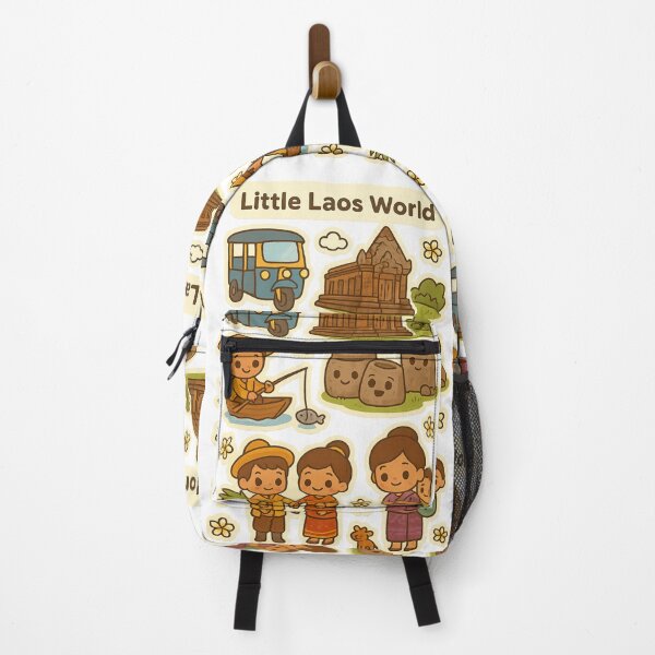 Item preview, Little Laos world designed and sold by StckyRiceNStars.