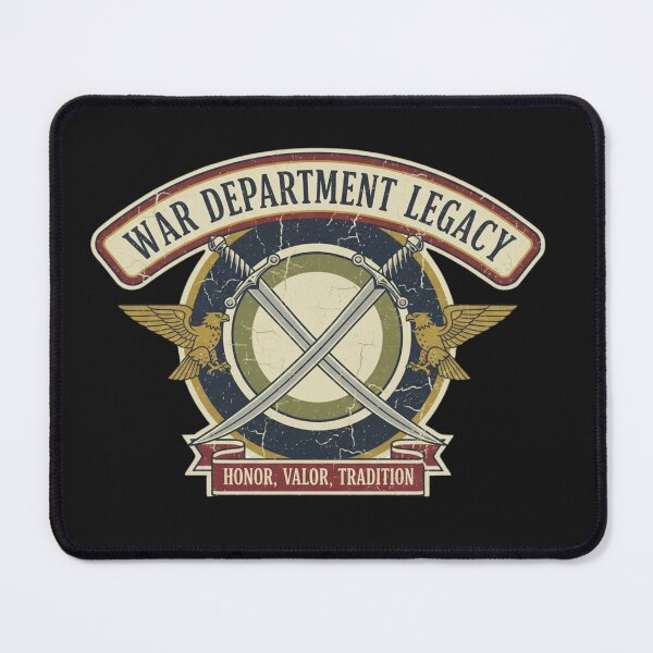 Item preview, War Department Legacy Vintage Military Emblem designed and sold by Doodle Emporium.
