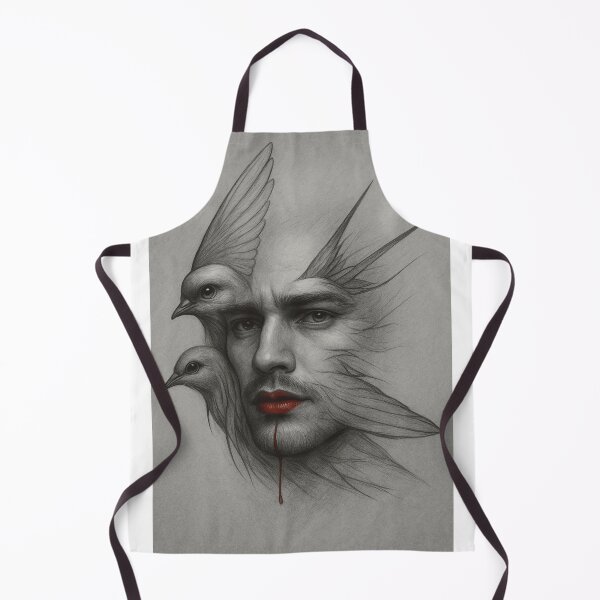 Item preview, Surreal human with birds designed and sold by MoReNdA83.