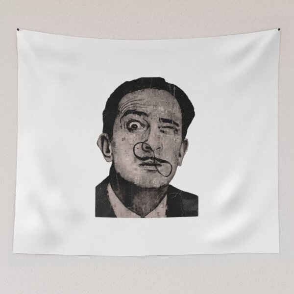 Item preview, Dali in Halftone designed and sold by RonnyMilleo.