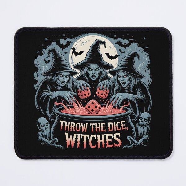 Item preview, Throw The Dice Witches Halloween Bunco Game designed and sold by UrbanHowlz.