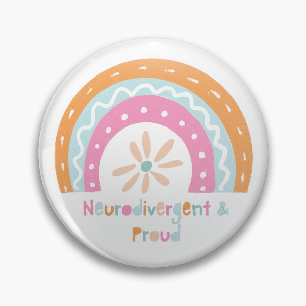 Item preview, Neurodivergent & Proud designed and sold by MindfulStickies.