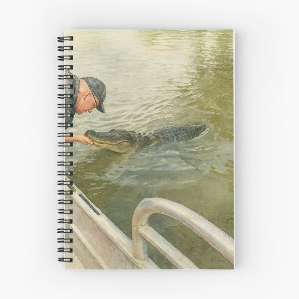 Item preview, Human & Nature Connect – Communing with Alligators in Louisiana designed and sold by Moments Abroad.