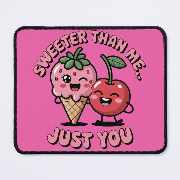 Item preview, Sweeter Than Me… Just You – Kawaii Ice Cream & Cherry designed and sold by hiraum.