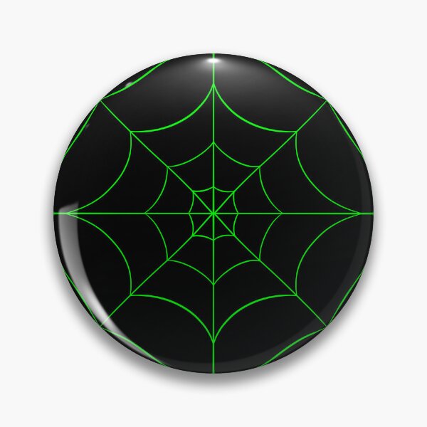 Item preview, Green and White Spiderwebs designed and sold by Don-A-Hue.