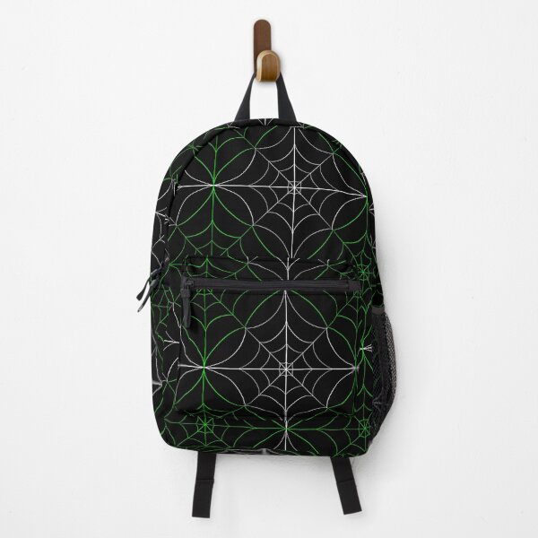 Item preview, Green and White Spiderwebs designed and sold by Don-A-Hue.
