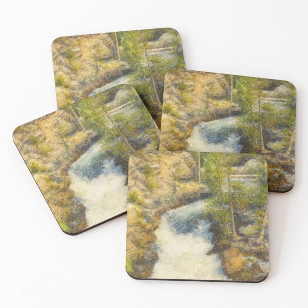 Item preview, Rushing Waters – Watercolor of a Colorado Mountain Stream designed and sold by Moments Abroad.