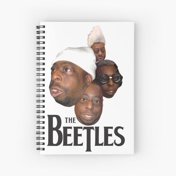 the beetles Spiral Notebook