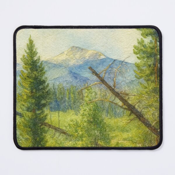 Item preview, Alpine Tranquility – Watercolor of Colorado Wilderness designed and sold by Moments Abroad.